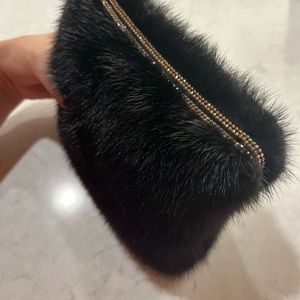 COPY - Roberto cavalli REAL fur clutch